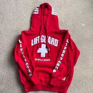 Red Hoodie Sweater